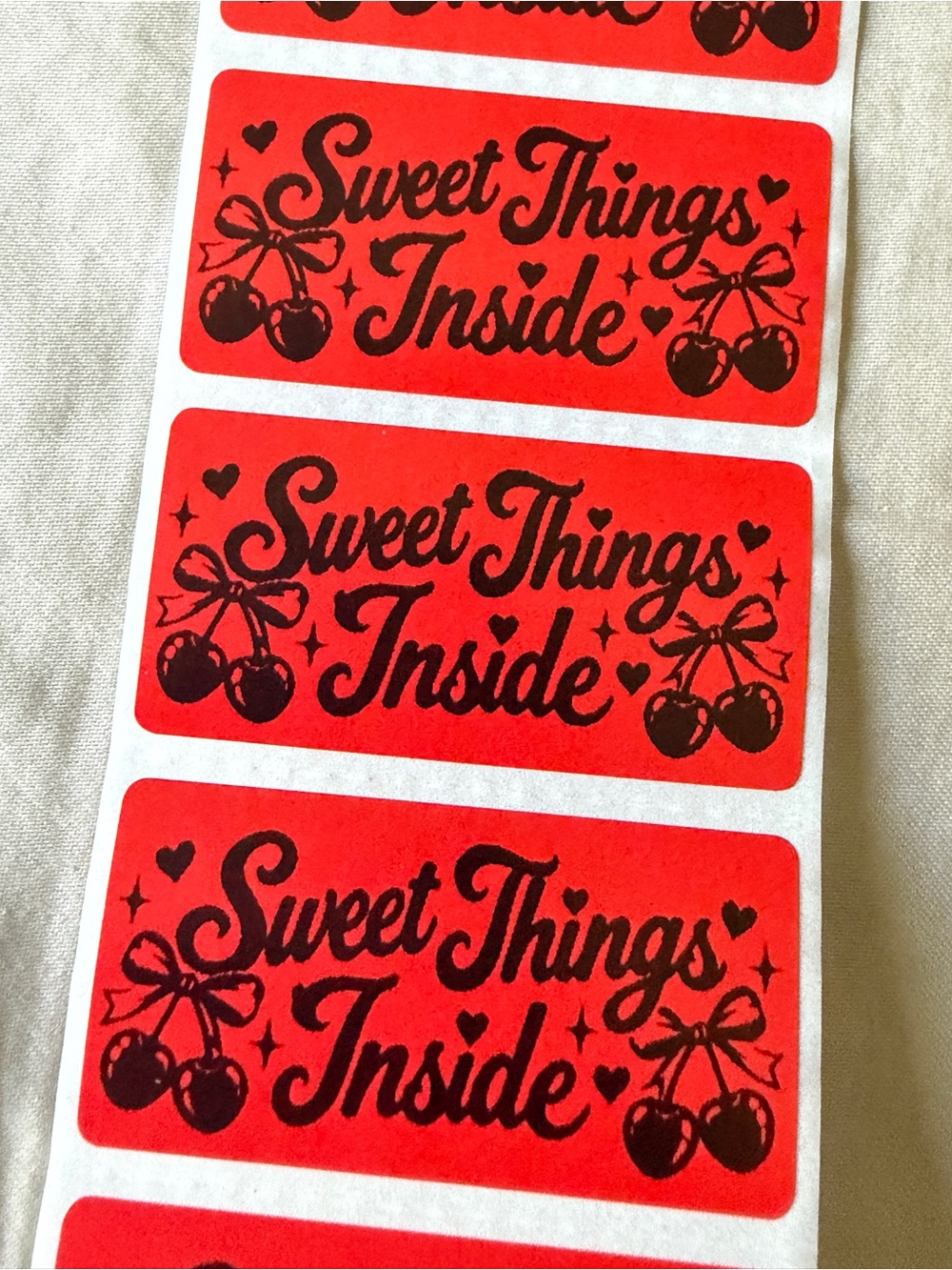 Sweet Things Inside Stickers – Set of 20